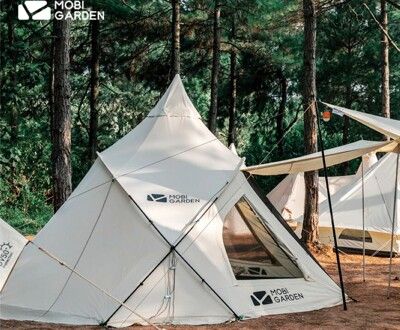 戶外野營帳篷超大家庭團隊露營野餐防風多人大帳篷JY290