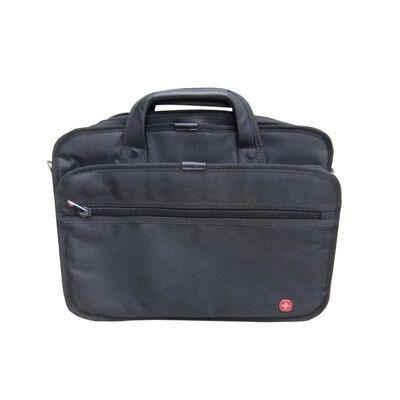 公事包超大容量二主袋+外袋共六層可放14吋電腦可固定行李箱拉桿手提肩斜背長背帶