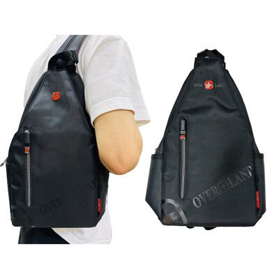 胸前包中容量主袋+外袋共四層單左右肩防水尼龍布水瓶內袋