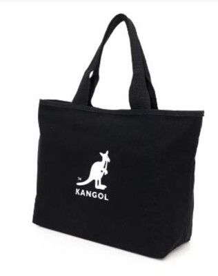 KANGOL 托特包大容量可A4資夾進口防水帆布手提肩背