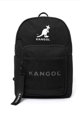 KANGOL 後背包大容量可A4資料夾進口防水尼龍布