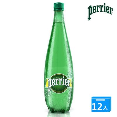 法國perrier沛綠雅天然氣泡礦泉水(1000ml x 12瓶)