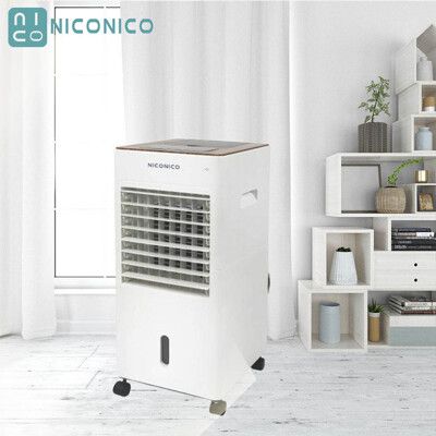 (贈哈根達斯冰淇淋禮券)【NICONICO】移動式智能水冷扇 NI-BF1126W 冷風扇移動式風扇