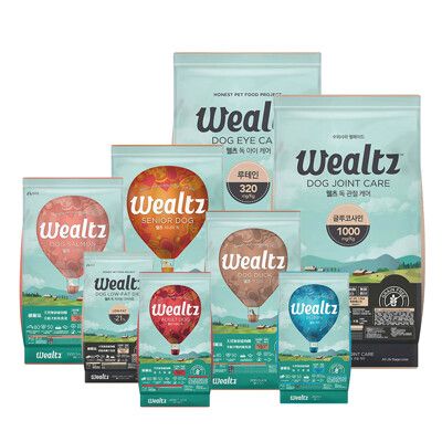 【旺生活】Wealtz 維爾滋 【中高齡犬/成犬/幼犬   2.1KG 】韓國品牌天然無穀狗飼料