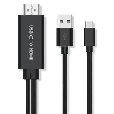 USB Type-C 轉 HDMI 4K 數位影音轉接線 Type-C 影音訊號傳輸線 USB3.1