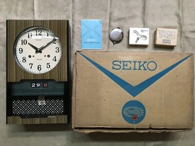 未使用新品 全新機蕊沒有磨損 經久耐用可傳家 日本精工SEIKO 30日捲發條鐘 古董鐘 機械鐘 擺