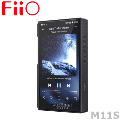 東京快遞耳機館 開封門市可以試聽 FiiO M11S 可攜式 Android 音樂播放器 雙DAC
