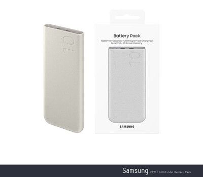 【SAMSUNG】三星 Type-C雙向快充行動電源10000mAh (EB-P3400)台灣公司貨