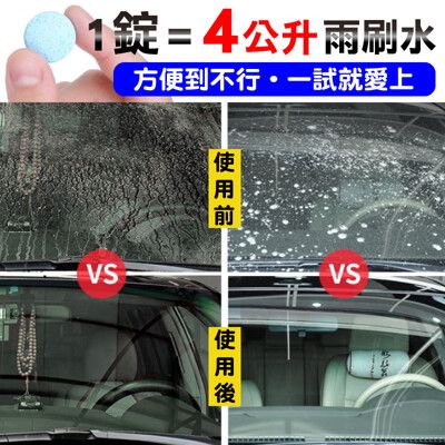 輕巧迷你固態超濃縮雨刷精錠