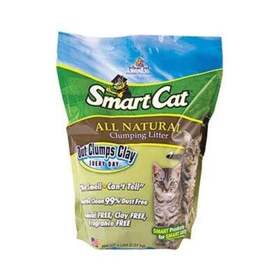 Smart Cat 聰明貓凝結高粱砂10磅 凝結力最佳環保砂(80092657
