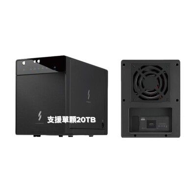 Probox USB 3.1 HFR7 3.5/2.5吋 四層 磁碟陣列+HUB雙介面硬碟外接盒