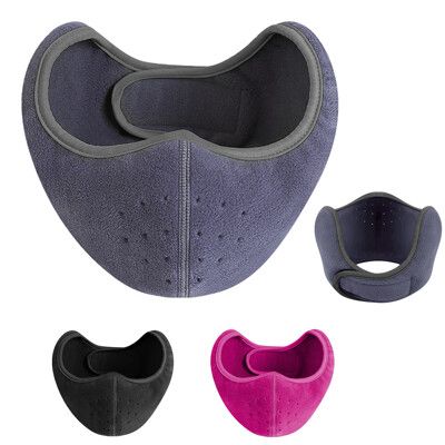 Maleroads 二合一時尚保暖!! 口罩 耳罩 防寒防塵 大面積防護 3D立體剪裁 舒適透氣