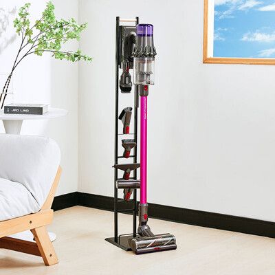 樂嫚妮 可超取木柄直立式手持吸塵器收納架 Dyson V11 LG A9 小米追覓 Lite