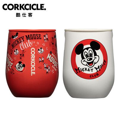 【CORKCICLE】酷仕客 米老鼠俱樂部系列 三層真空啜飲杯 355ML-復古紅