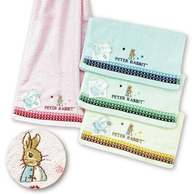 台灣製彼得兔童巾 1657 正版授權比得兔兒童毛巾 純棉