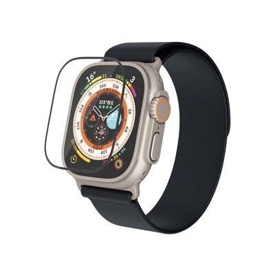 PHILIPS 飛利浦 Apple Watch Ultra 高透亮鋼化玻璃貼 DLK2207