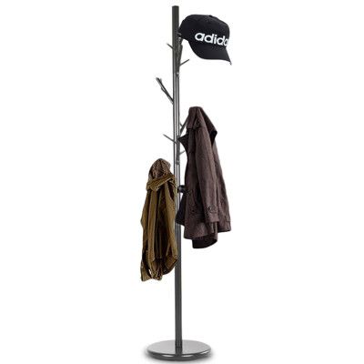 簡約時尚獨立式6枝枒短樹枝造型衣帽架172x30cm/掛衣架/兩色可選