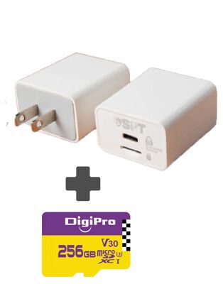 iPower Adapter 三合一備份插頭 TYPE-C Type 加 MICRO SD 256G