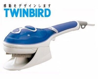 日本TWINBIRD 手持式蒸氣熨斗(藍)SA-4084TW