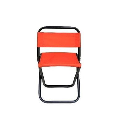 【童軍椅-橘色】休閒椅.收納椅.椅子.折疊椅.摺疊椅