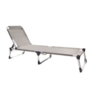 【行軍床】躺椅 可調式鋁合金行軍床(附外袋)6720
