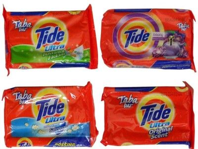 【Tide 洗衣皂】汰漬 肥皂 經典原味.夢幻香水.清新.金桔檸檬.綻放花園(125g) 美國品牌