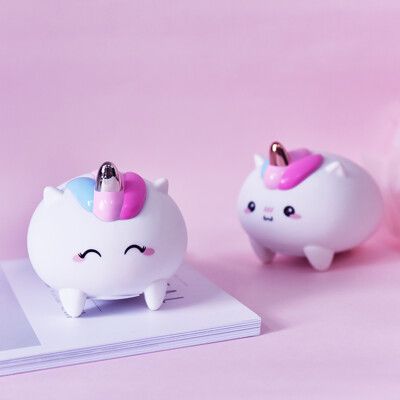 【3AbestBuy】Unicorn獨角獸小怪獸夜燈(金小怪+銀小怪任選)(聖誕節/交換禮物)