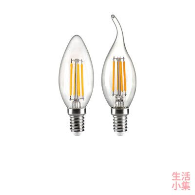 【年中清倉+發票】 C35尖泡 C35拉尾 E14愛迪生復古LED燈泡 4W 110V 暖光 造型燈