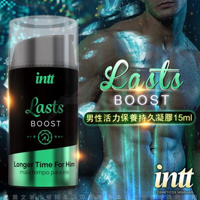 ◤ViVi◥巴西Intt Lasts 男性活力保養持久凝膠 15ml 情趣提升