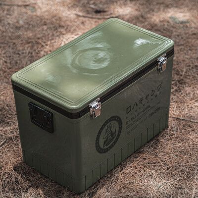 【樂活不露】36L 戶外保冰桶 攜帶式冰桶 RD-480 軍綠/沙(露營/釣魚/旅行)