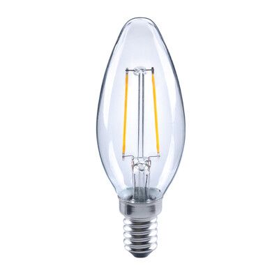 【Luxtek】 LED燈泡 蠟燭燈泡 全電壓 2.5W E14 黃光 3000K (C35)