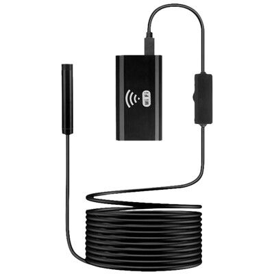 MIC-G03 硬管線WiFi無線工業防水高畫質內視鏡(8mm內窺鏡/1m線長/汽車維修/空調)