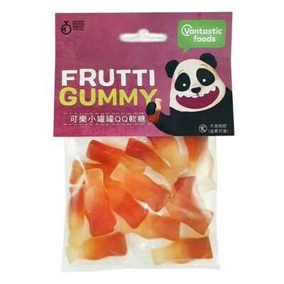 【Vantastic】Frutti Gummy可樂小罐罐QQ軟糖(75g)(歐盟有機農業認證)全素