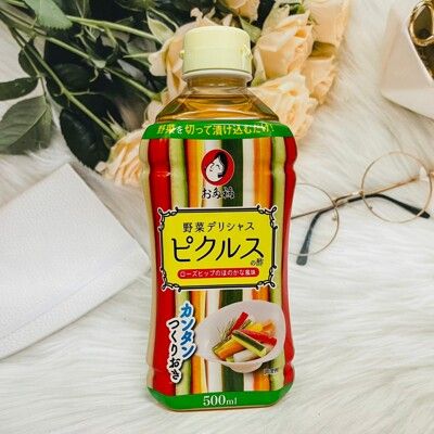 ☆潼漾小舖☆ 日本 Otafuku 多福 蔬菜醃漬調理醋 500ml 調理醋 醃漬蔬菜 醃漬醬