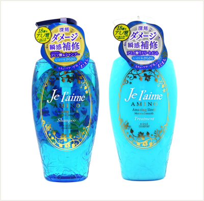 ☆潼漾小舖☆ 日本 KOSE 高絲 JE LAIME 胺基酸集中修護洗髮乳/潤髮乳500ml