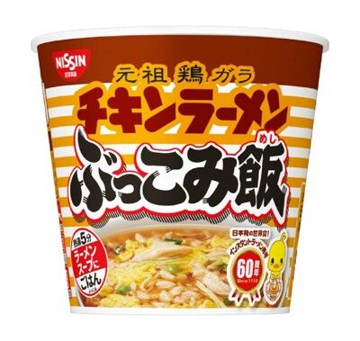 ☆潼漾小舖☆ 日本 Nissin 日清食品 元祖雞拉麵口味泡飯 77g