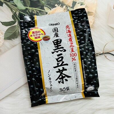 ☆潼漾小舖☆ 日本 ORIHIRO 國產黑豆茶 30袋入 使用北海道產黑豆 零咖啡因 日本黑豆茶