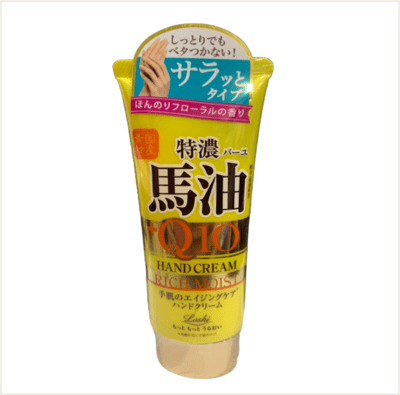 ☆潼漾小舖☆ Loshi 日本製馬油+Q10 護手霜 80g