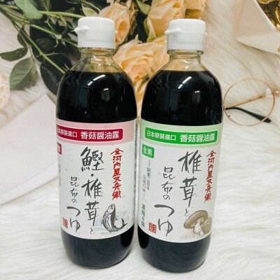 ☆潼漾小舖☆ 日本 DAISHO 大醬 河內屋 鰹魚香菇昆布露/香菇昆布露 500ml 兩種口味可選