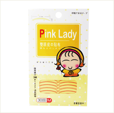 ☆潼漾小舖☆ COSMOS PINK LADY 雙眼皮貼布30回-M