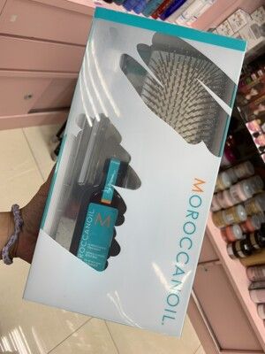 ☆潼漾小舖☆ MOROCCANOIL 摩洛哥優油 組合 (100ml優油+陶瓷離子大阪梳子)