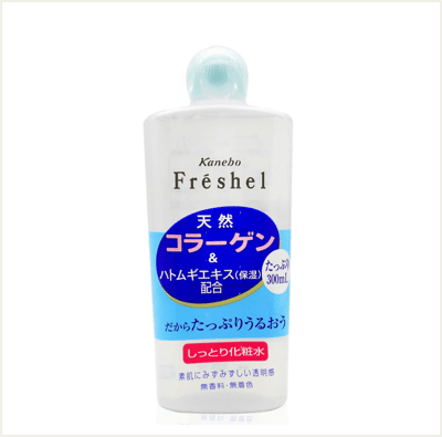 ☆潼漾小舖☆ KANEBO 佳麗寶 Freshel 保濕美容化妝水(滋潤) 300 ml