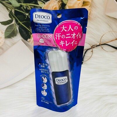 ☆潼漾小舖☆ 日本 ROHTO 樂敦 Deoco 止汗滾珠 30ml