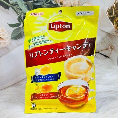 ☆潼漾小舖☆ 日本 Kasugai 春日井 立頓 Lipton 雙茶風味硬糖 皇家奶茶風味/檸檬紅茶