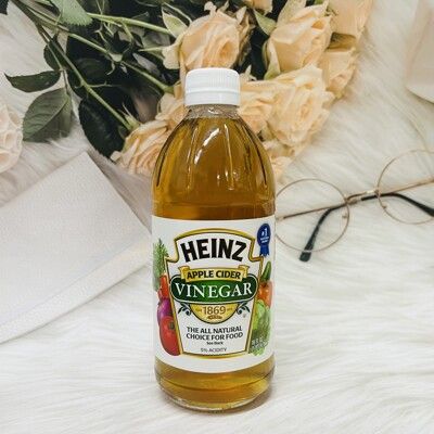 ☆潼漾小舖☆ 美國 Heinz 亨氏 蘋果醋 473ml 醋飲 沙拉 醃菜都適合