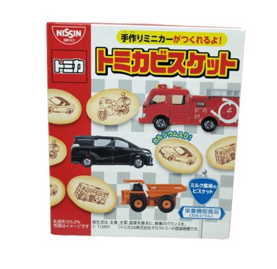 ☆潼漾小舖☆ 日本 Nissin 日清 Nissin 嬰兒汽車模型餅乾55g