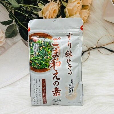 ☆潼漾小舖☆ 日本 胡麻老舖 九鬼 涼拌芝麻蔬菜調味料 60g 化學調味料不添加