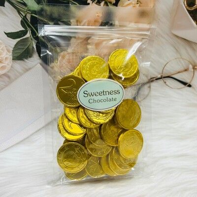 ☆潼漾小舖☆ 義大利 Sweetness 金幣造型巧克力 金幣巧克力 240g金幣可可