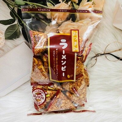 ☆潼漾小舖☆ 日本 橫井 三角包花生點心麵 點心拉麵 花生麵 即食麵 288g