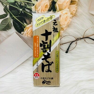 ☆潼漾小舖☆ 日本 山本食品 元祖 十割 蕎麥麵 200g 食鹽無添加